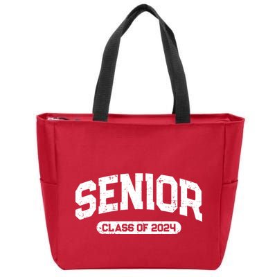 Senior Class Of 2024 Back To School Graduating In 2024 Zip Tote Bag