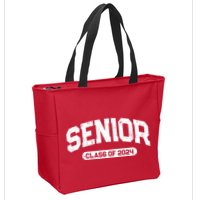 Senior Class Of 2024 Back To School Graduating In 2024 Zip Tote Bag