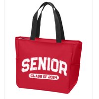 Senior Class Of 2024 Back To School Graduating In 2024 Zip Tote Bag