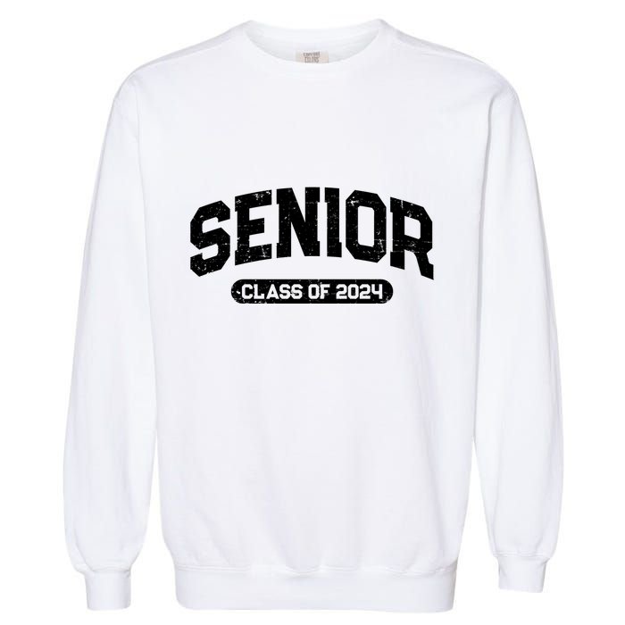 Senior Class Of 2024 Back To School Graduating In 2024 Garment-Dyed Sweatshirt