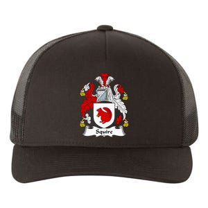 Squire Coat Of Arms Family Crest Yupoong Adult 5-Panel Trucker Hat