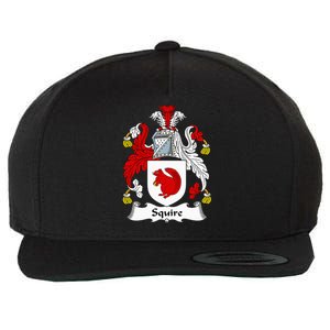 Squire Coat Of Arms Family Crest Wool Snapback Cap