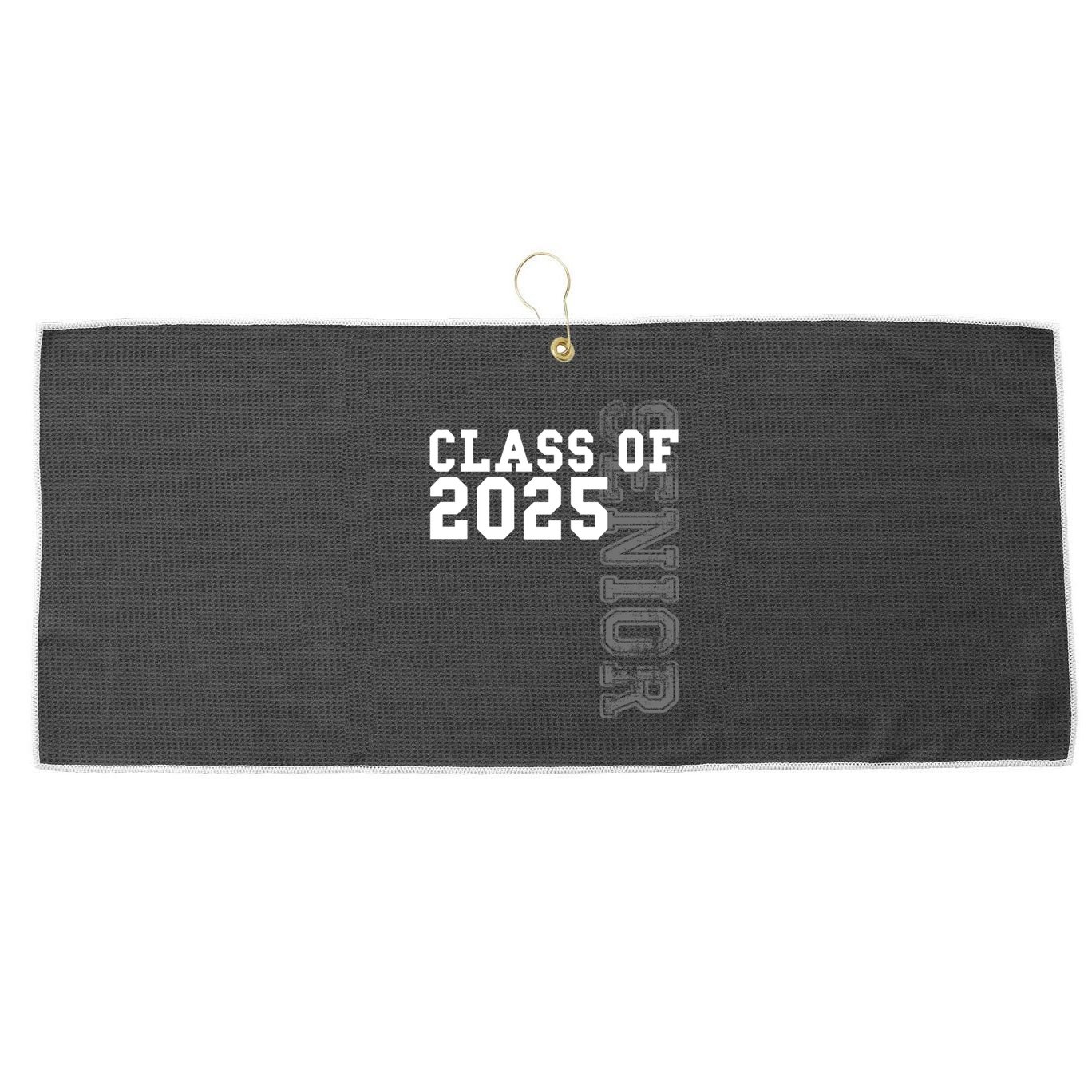 Senior Class Of 2025 Graduation 2025 Gift Large Microfiber Waffle Golf Towel