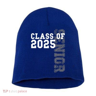 Senior Class Of 2025 Graduation 2025 Gift Short Acrylic Beanie