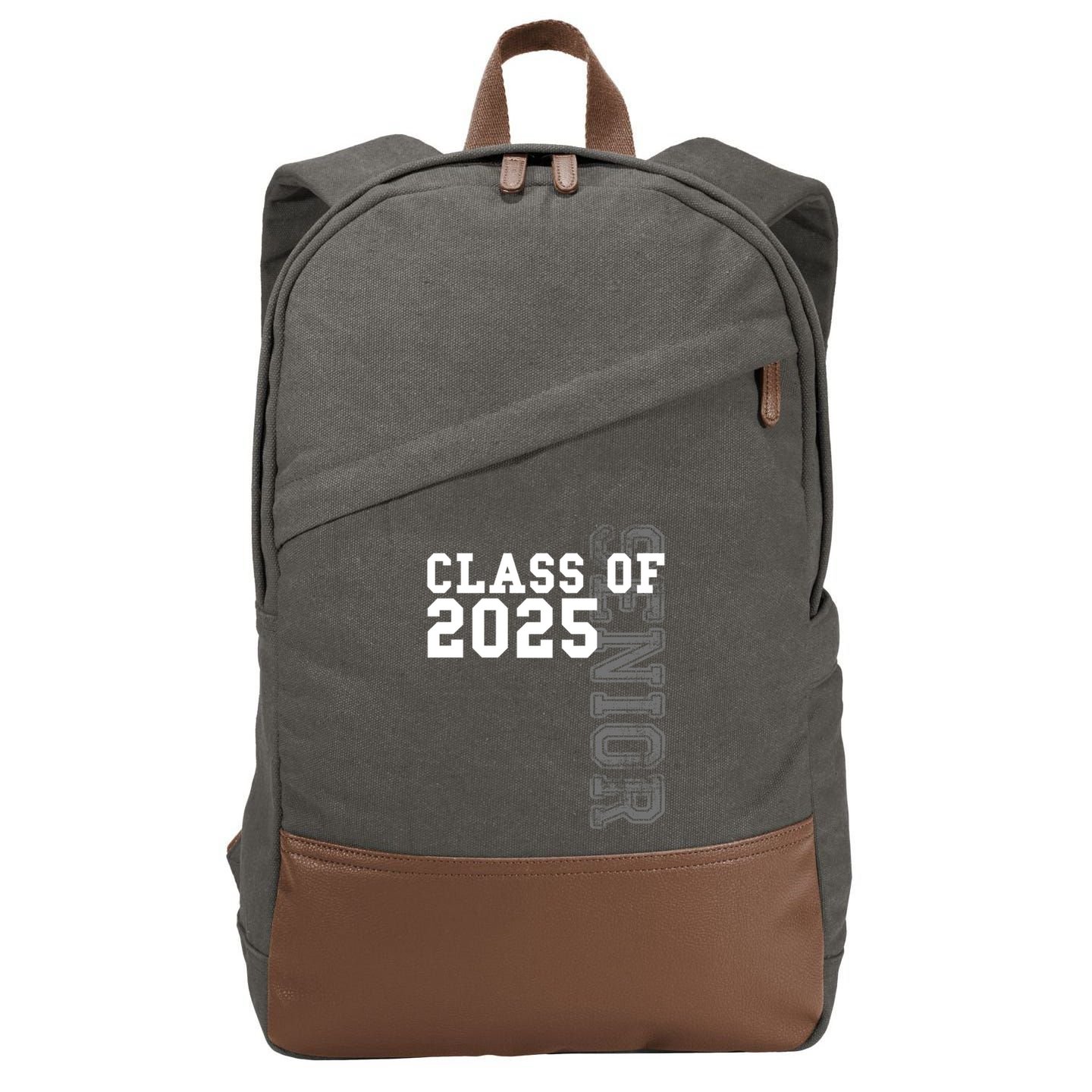 Senior Class Of 2025 Graduation 2025 Gift Cotton Canvas Backpack