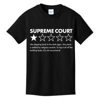 Supreme Court One Star Do Not Recommend Kids T-Shirt