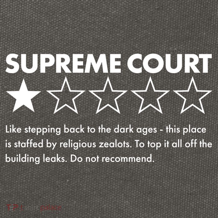 Supreme Court One Star Do Not Recommend Cotton Canvas Backpack