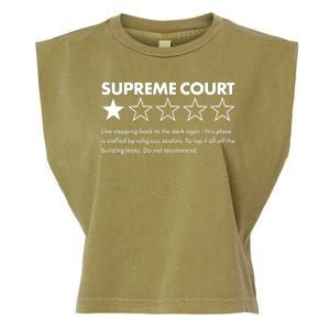 Supreme Court One Star Do Not Recommend Garment-Dyed Women's Muscle Tee