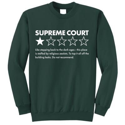 Supreme Court One Star Do Not Recommend Sweatshirt