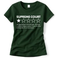Supreme Court One Star Do Not Recommend Womens T-Shirt