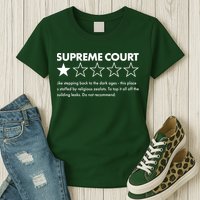 Supreme Court One Star Do Not Recommend Womens T-Shirt