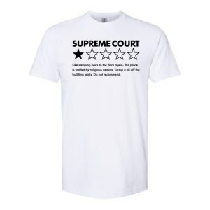 Supreme Court One Star Do Not Recommend Softstyle CVC T-Shirt