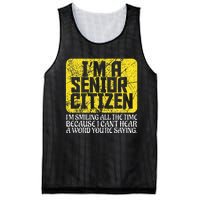 Senior Citizen Old People Hard Of Hearing Elderly Gift Mesh Reversible Basketball Jersey Tank