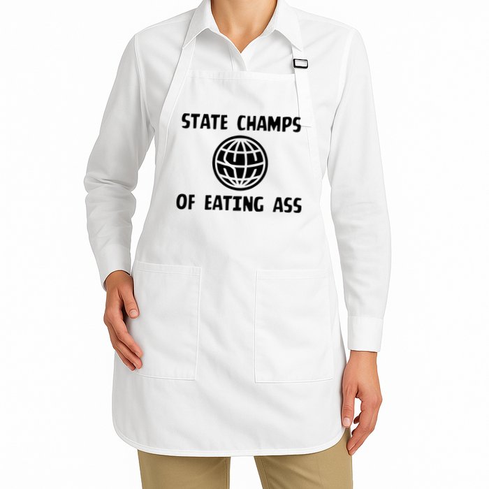 State Champ Of Eating Ass Apron