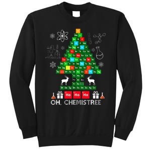 Science Christmas  Oh Chemist Tree Chemistree Chemistry Sweatshirt