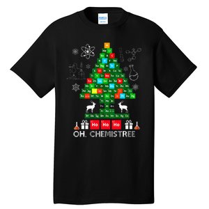 Science Christmas  Oh Chemist Tree Chemistree Chemistry Tall T-Shirt