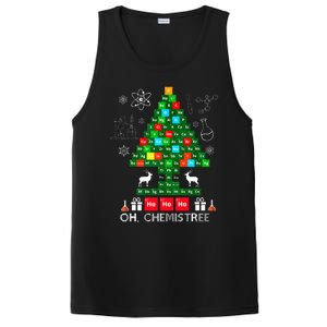 Science Christmas  Oh Chemist Tree Chemistree Chemistry PosiCharge Competitor Tank