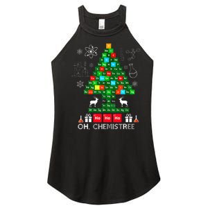 Science Christmas  Oh Chemist Tree Chemistree Chemistry Women's Perfect Tri Rocker Tank