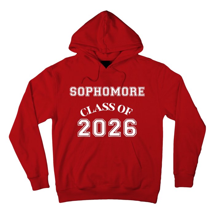 Sophomore Class Of 2026 Back To School Hoodie