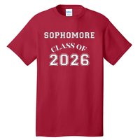 Sophomore Class Of 2026 Back To School Tall T-Shirt