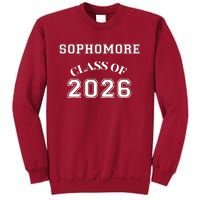 Sophomore Class Of 2026 Back To School Tall Sweatshirt