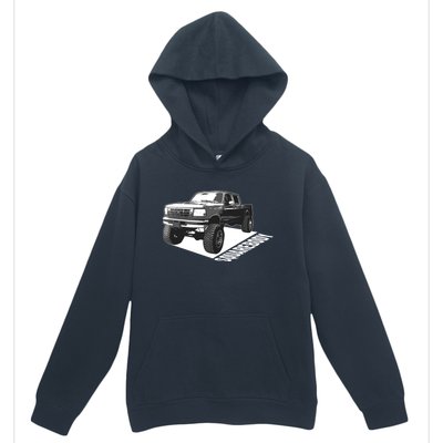 Squarebody Cute Old School Body Car Truck Lover Gift Urban Pullover Hoodie