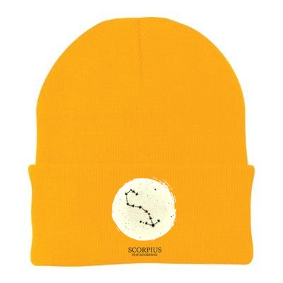 Scorpio Constellation Of The Zodiac Scorpius Star Astrology Gift Knit Cap Winter Beanie