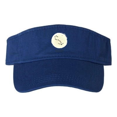 Scorpio Constellation Of The Zodiac Scorpius Star Astrology Gift Valucap Bio-Washed Visor