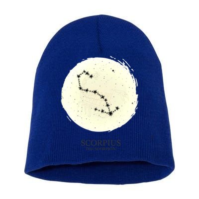 Scorpio Constellation Of The Zodiac Scorpius Star Astrology Gift Short Acrylic Beanie