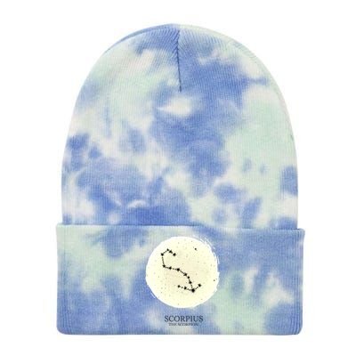 Scorpio Constellation Of The Zodiac Scorpius Star Astrology Gift Tie Dye 12in Knit Beanie