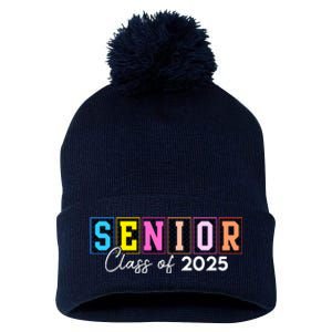 Senior Class Of 2025 Pom Pom 12in Knit Beanie