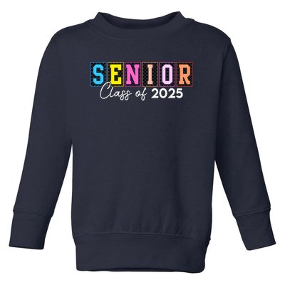 Senior Class Of 2025 Toddler Sweatshirt