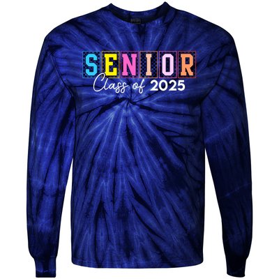 Senior Class Of 2025 Tie-Dye Long Sleeve Shirt