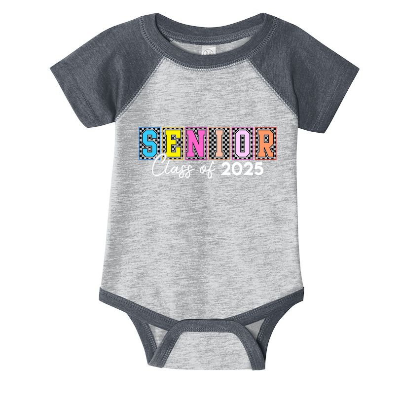 Senior Class Of 2025 Infant Baby Jersey Bodysuit