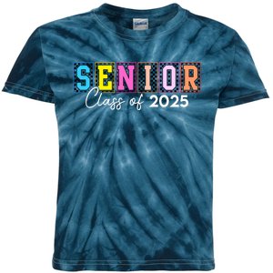 Senior Class Of 2025 Kids Tie-Dye T-Shirt