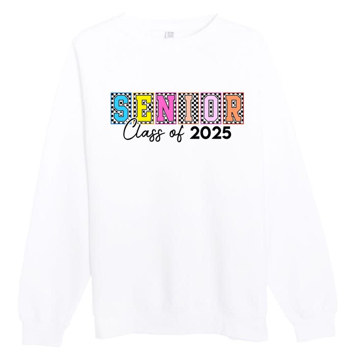 Senior Class Of 2025 Premium Crewneck Sweatshirt