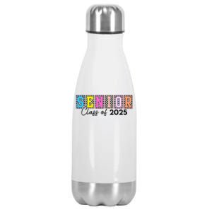 Senior Class Of 2025 Stainless Steel Insulated Water Bottle