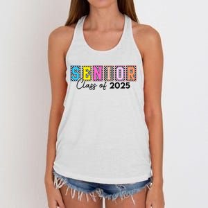 Senior Class Of 2025 Women's Knotted Racerback Tank