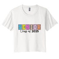 Senior Class Of 2025 Women's Crop Top Tee