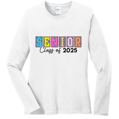 Senior Class Of 2025 Ladies Long Sleeve Shirt