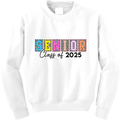 Senior Class Of 2025 Kids Sweatshirt
