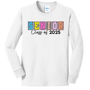 Senior Class Of 2025 Kids Long Sleeve Shirt