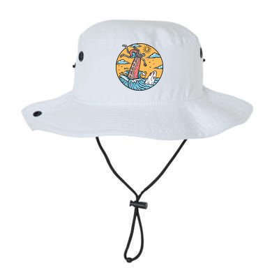 Surfing Cute Octopus Attacks Surfers In The Sea Holiday Gift Bucket Hat