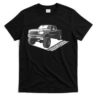 Squarebody Cute Old School Body Car Truck Lover Gift T-Shirt