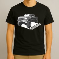 Squarebody Cute Old School Body Car Truck Lover Gift T-Shirt