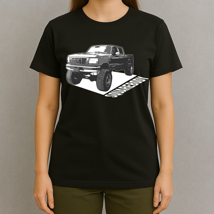 Squarebody Cute Old School Body Car Truck Lover Gift T-Shirt