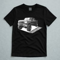 Squarebody Cute Old School Body Car Truck Lover Gift T-Shirt