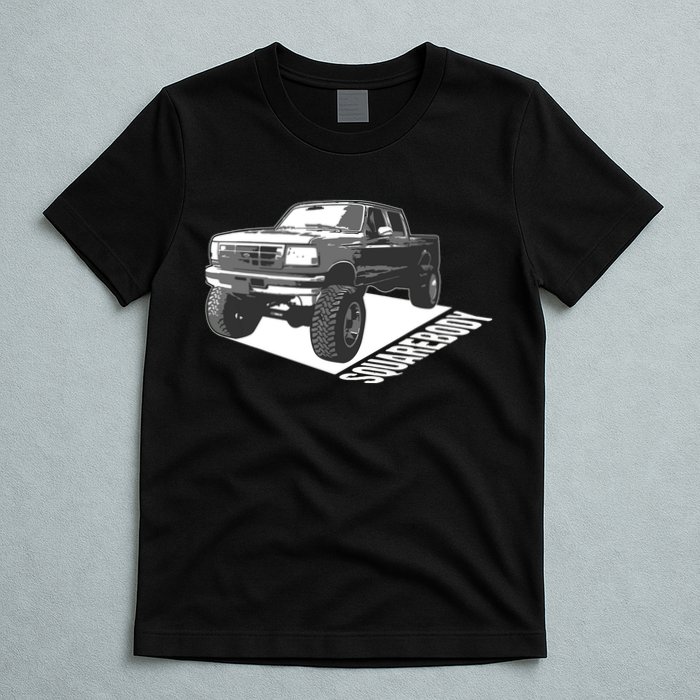 Squarebody Cute Old School Body Car Truck Lover Gift T-Shirt