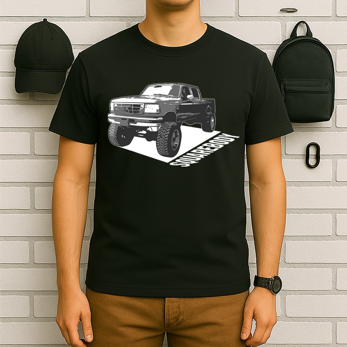 Squarebody Cute Old School Body Car Truck Lover Gift T-Shirt