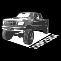 Squarebody Cute Old School Body Car Truck Lover Gift T-Shirt